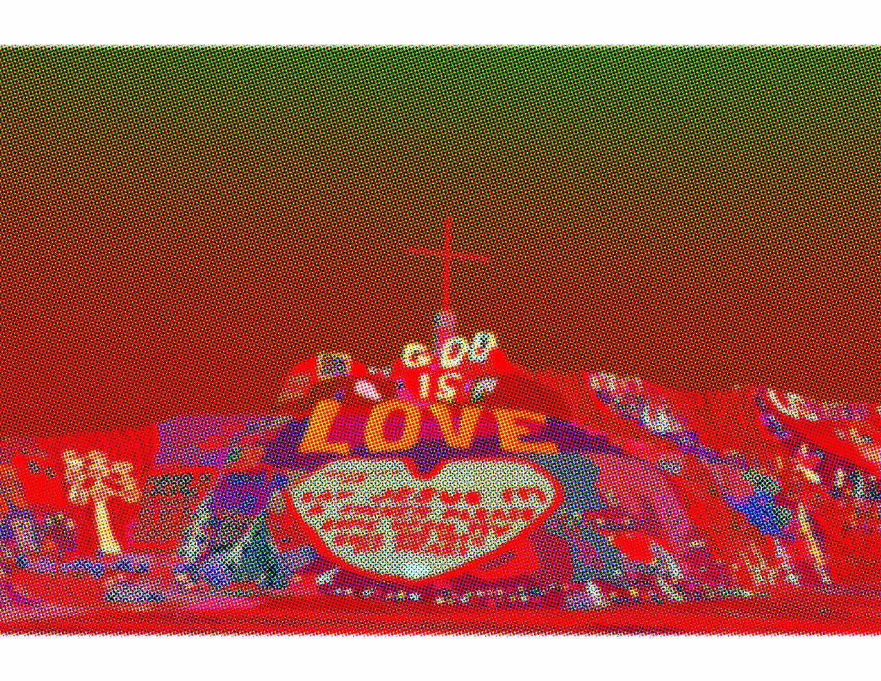 Salvation mtn halftone