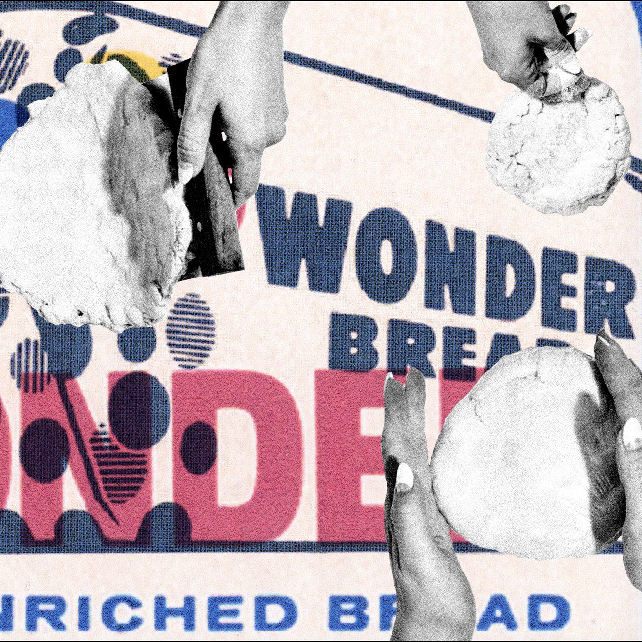 Bread Collage by Katie Hodge