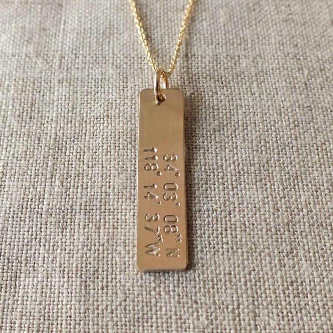 Becoming Coordinate Bar Necklace