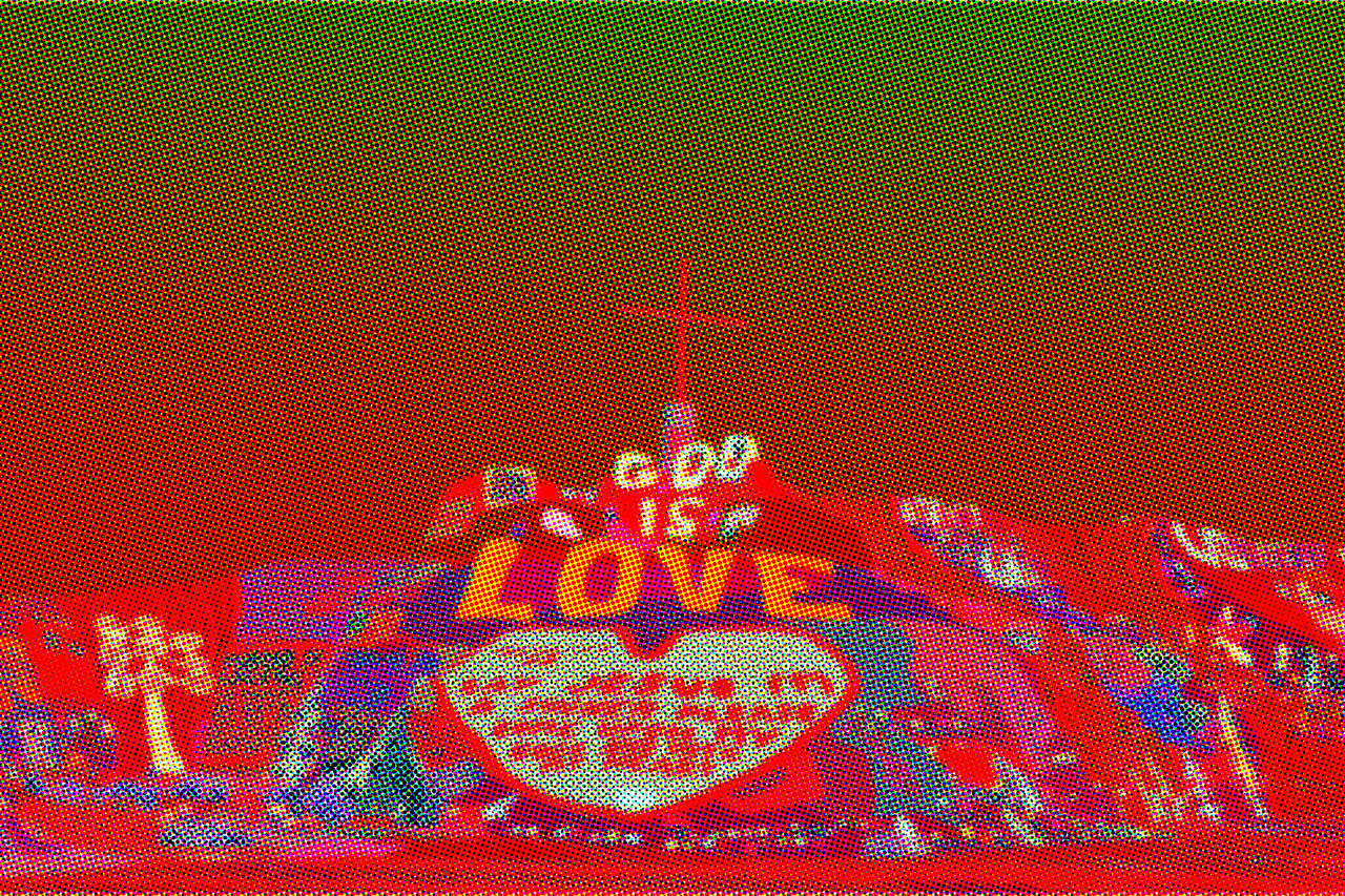 Salvation mtn halftone