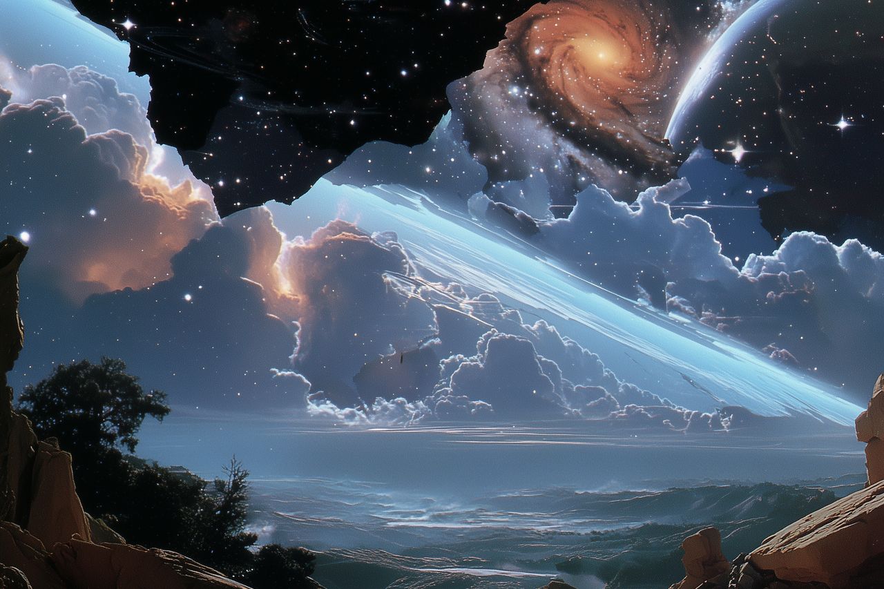 U4592745824 A stunning analog style collage blending galactic t 1c29fb48 5ebf 4737 8834 415dea1a8cee